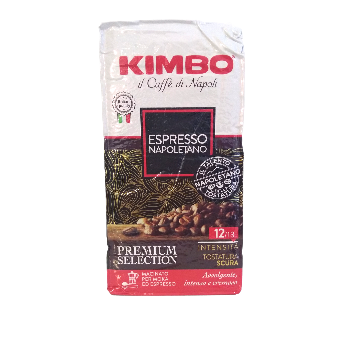 KIMBO GROUND COFFEE GR 250 ESPRESSO NAPOLETANO – myDelibox