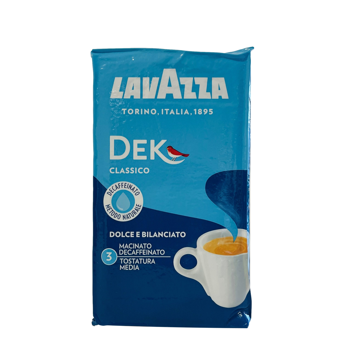 LAVAZZA GROUND COFFEE GR 250 DEK – myDelibox